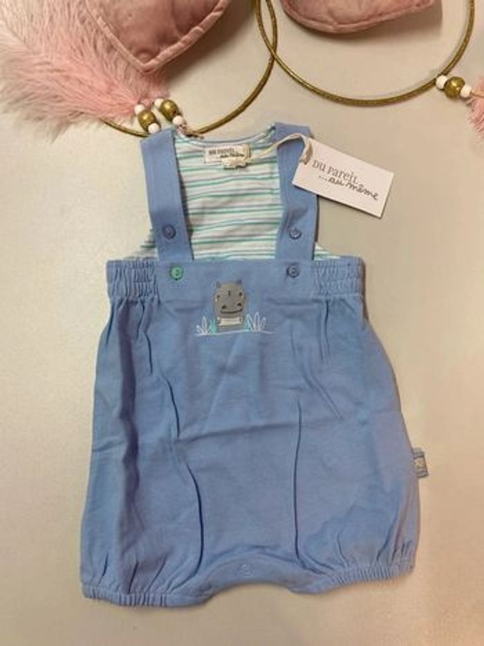 Barboteuse bébé garçon (neuf) - Taille 6 mois
