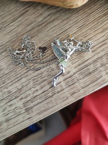 Collier fée clochette Disneyland Paris