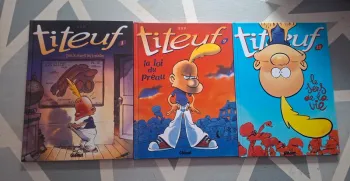 Lot de 3 BD Titeuf – Très bon état – 10 € le lot