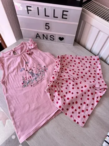 Pyjama été sergent major 5 ans