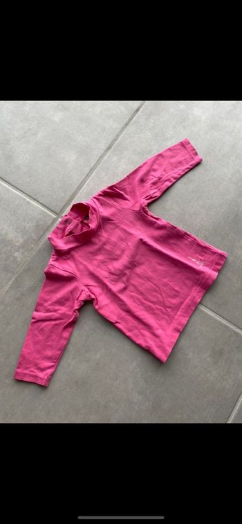 Teeshirt manches longues col montant 3 mois