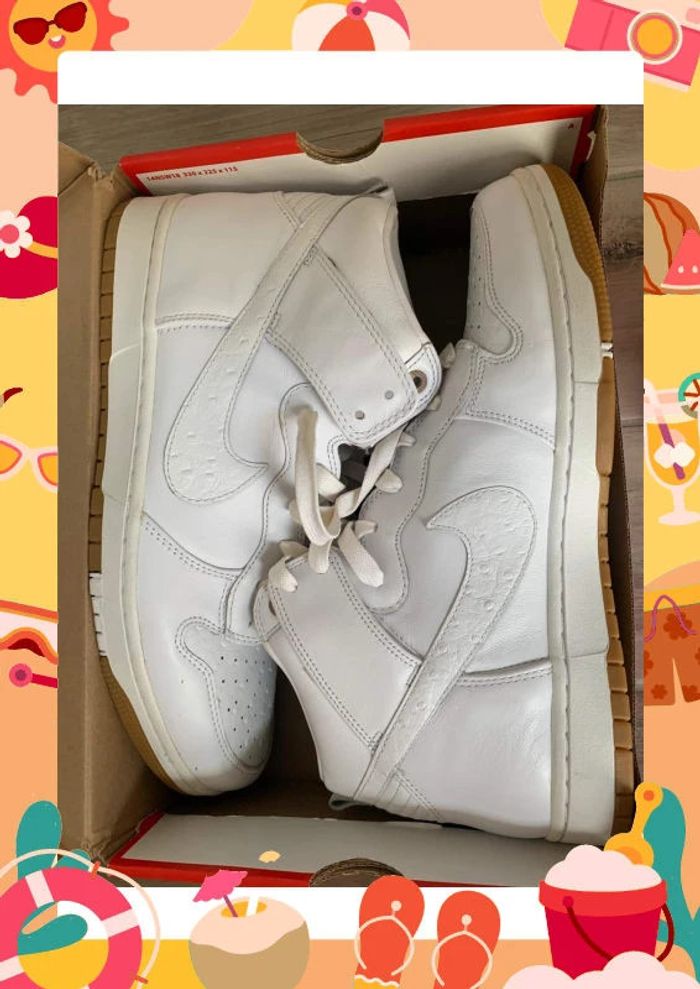 Nike CMFT White gum Ostrich - photo numéro 7