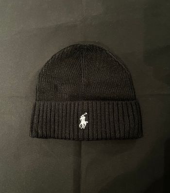 Bonnet Ralph Lauren Noir - Neuf 
