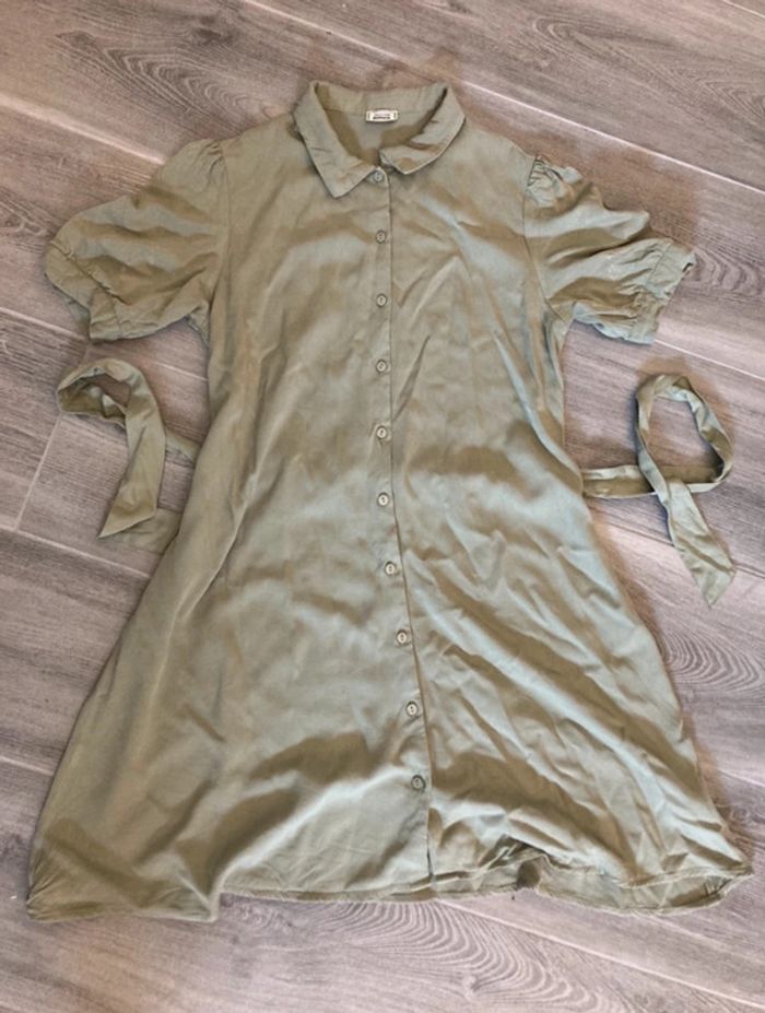 Robe chemise kaki Pimkie taille S