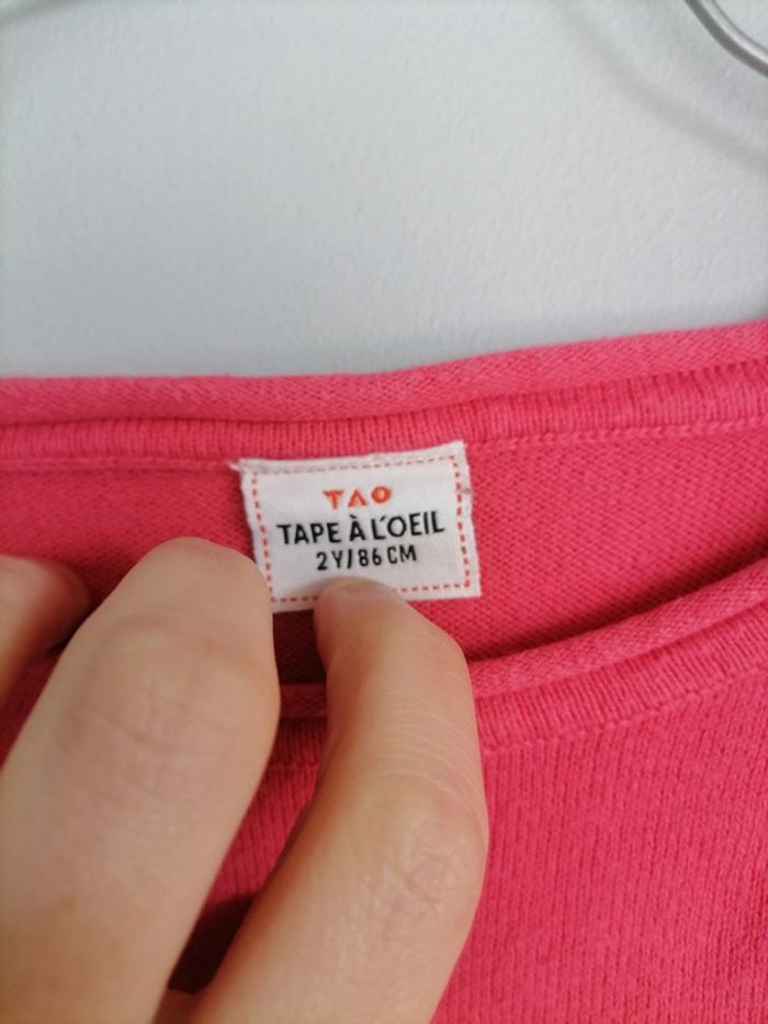 Pull tape à l'œil 2 ans - photo numéro 2