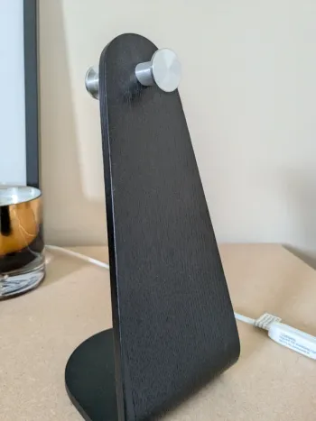 Support Casque en Bois et Métal IKEA