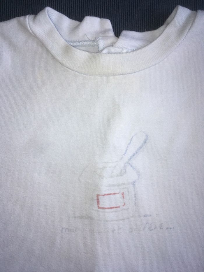 Barboteuse/combinaison courte Petit Bateau 12 mois - photo numéro 2