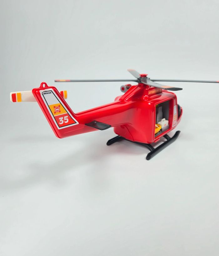 Playmobil Hélicoptère de pompiers et Bateau - photo numéro 8