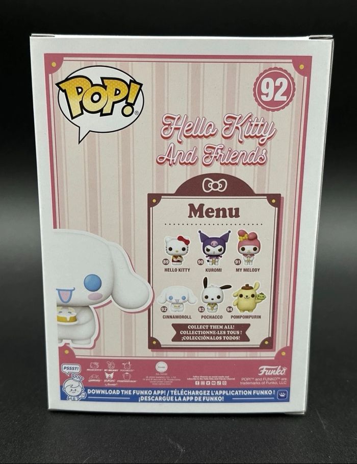 Funko Pop! Cinnamoroll Diamond Collection #92 (Édition Limitée - photo numéro 3