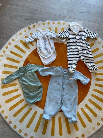 Ensemble petit bateau naissance neuf 
