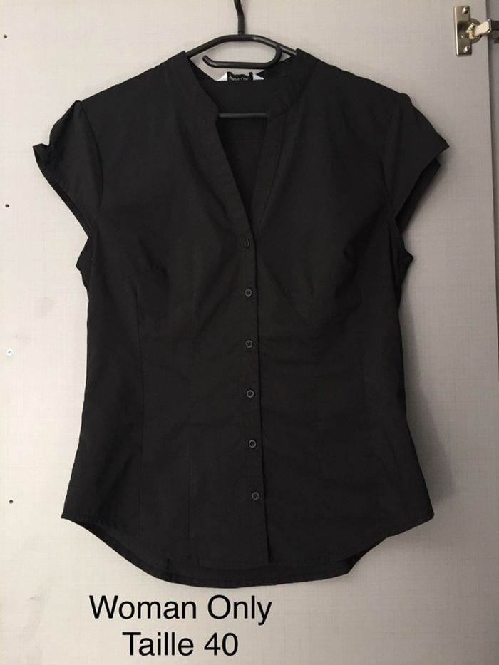 Blouse Woman noir Only Taille 40
