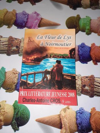 Livre la fleur de lys à noirmoutier