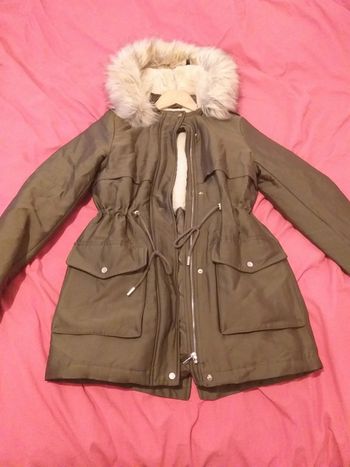 Manteau kaki en très bon état