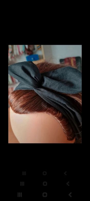 Bandeau style rétro fabrication artisanale