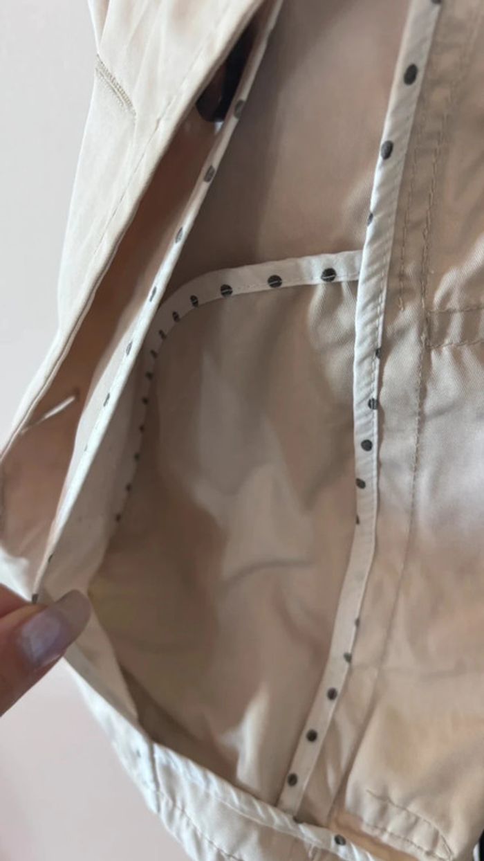 💕 veste trench beige creme taille 38 M #maxmara #weekendmaxmara - photo numéro 6