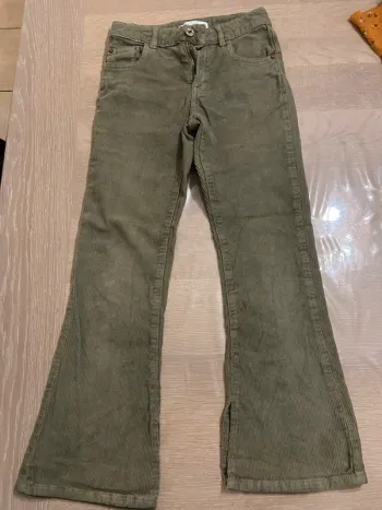 Pantalon velours fille, 10 ans