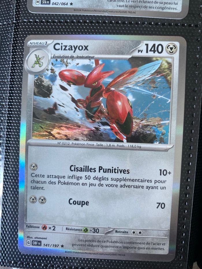 Carte Pokémon holographique neuf