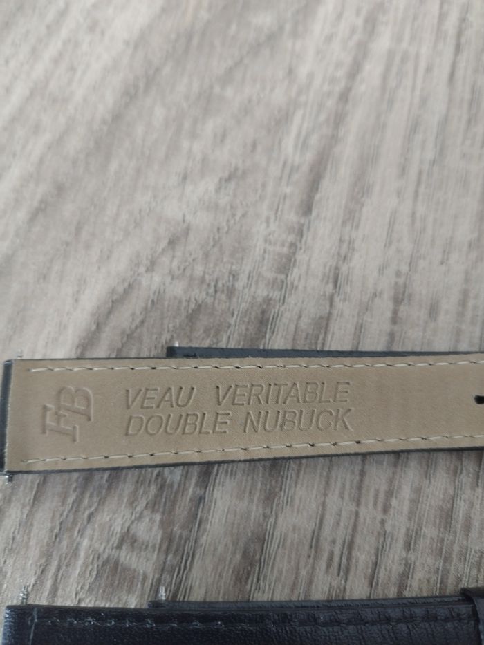 Lot de bracelets montres en cuir veau véritable "France Bracelets" Neuf - photo numéro 6