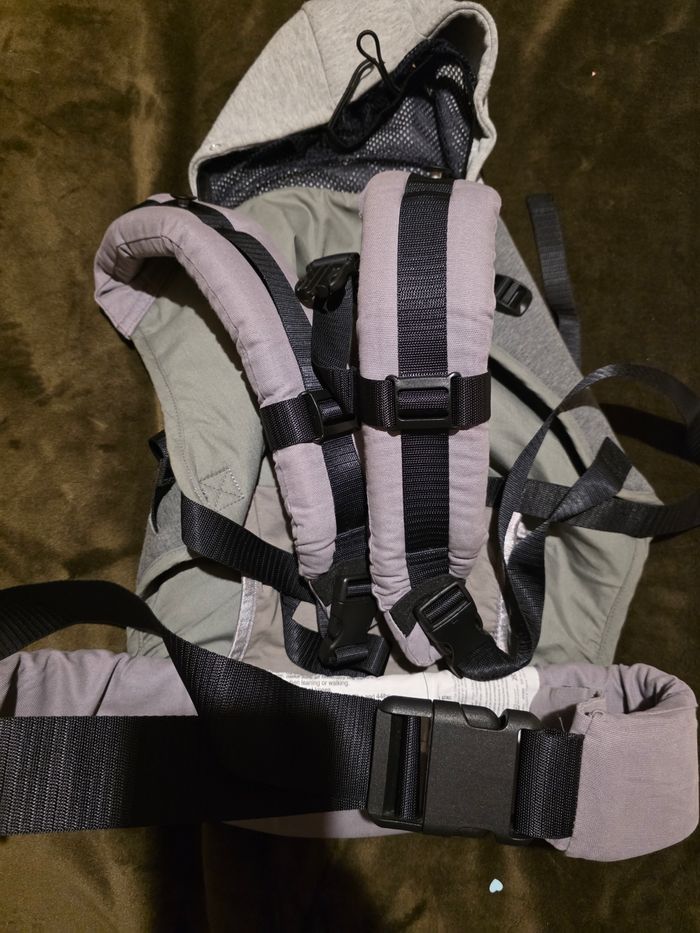 Porte-bébé Hoodie Carrier Gris - photo numéro 3