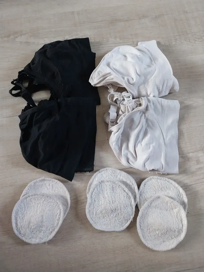 Soutien gorge + coussin allaitement