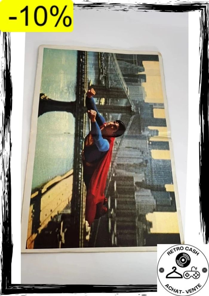 Superman The Movie - album collecteur de vignettes complet - ageducatifs - style PANINI - photo numéro 8