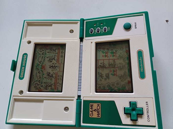 Jeu électronique game and watch de Nintendo Greenhouse