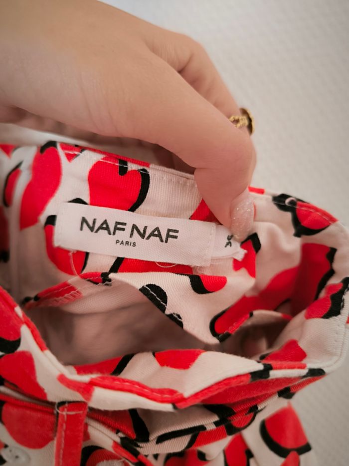 Jupe naf naf avec ceinture motif cœur - photo numéro 4