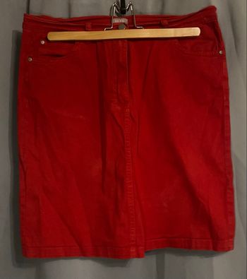 Jupe »Bleu Bonheur »rouge sombre