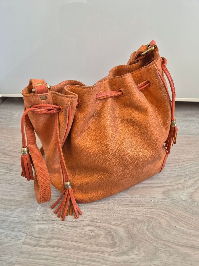 Sac à main en cuir Mila Louise - photo numéro 3