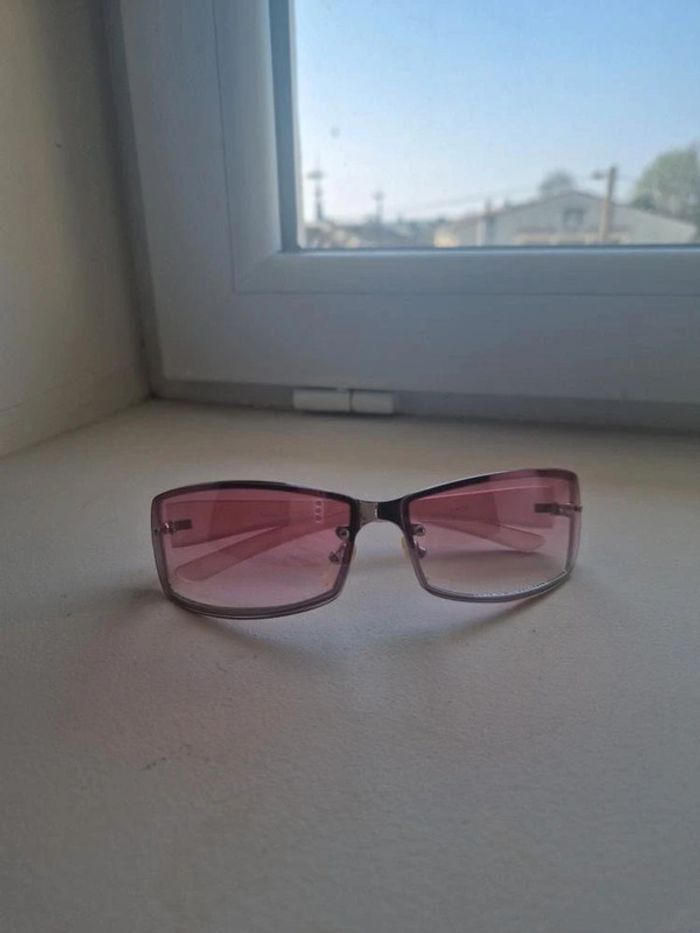 Lunettes de soleil rose teintées | Rétro Années 2000 - photo numéro 8