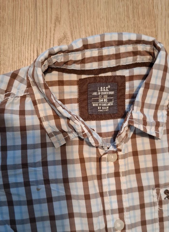 Lot 6 chemises 18mois (dont 1 neuve) - photo numéro 6