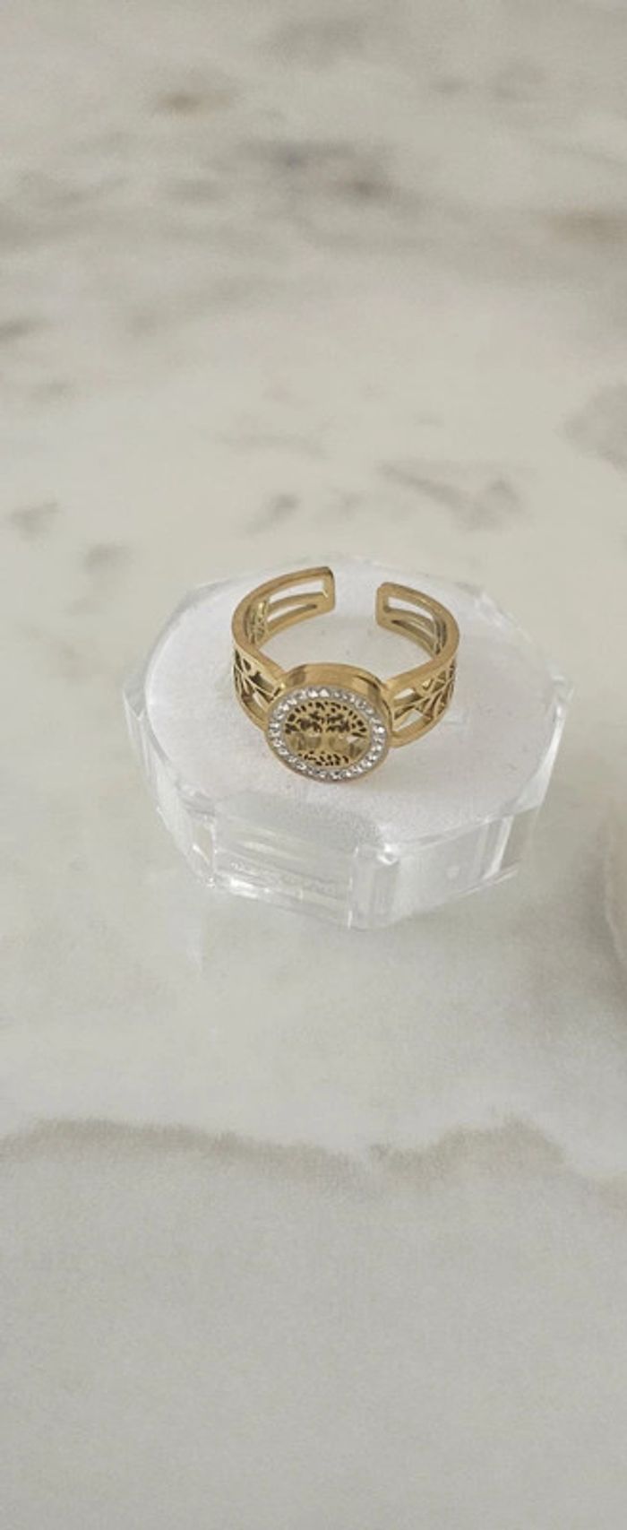 Bague ajustable et réglable pour femmes - photo numéro 2