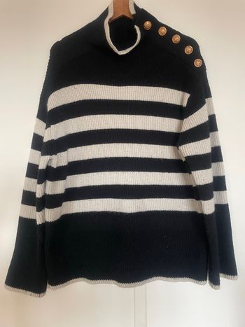 Pull marinière femme