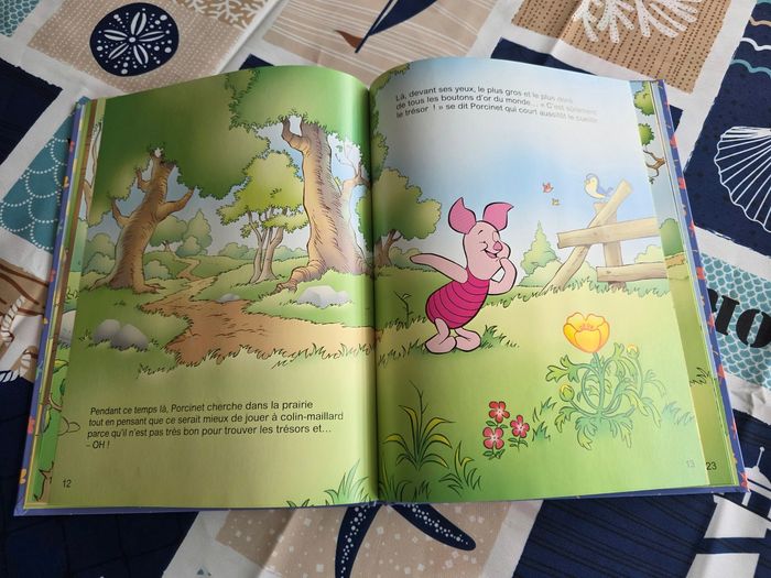 LIVRE DISNEY WINNIE L'OURSON LE TRÉSORS DORÉ NEUF  COMPORTE 32 PAGE MARQUE HACHETTE - photo numéro 7