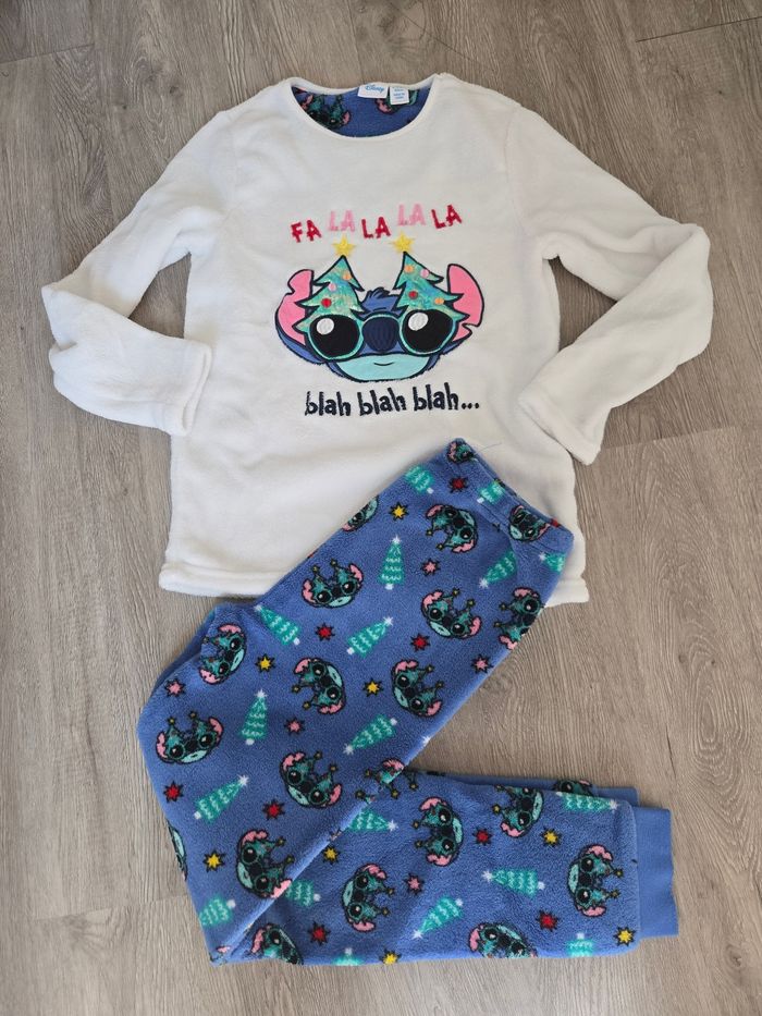 Lot 4 pyjamas Stitch 12 ans - photo numéro 3