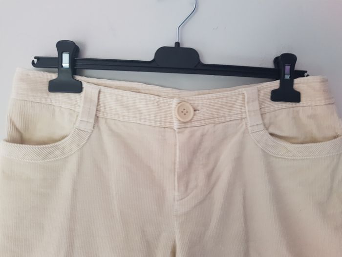 Magnifique pantalon velours côtelé taille 40 Lacoste - photo numéro 5