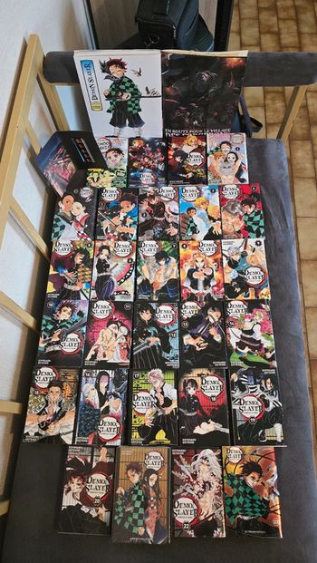 Vend collection complète demon slayer