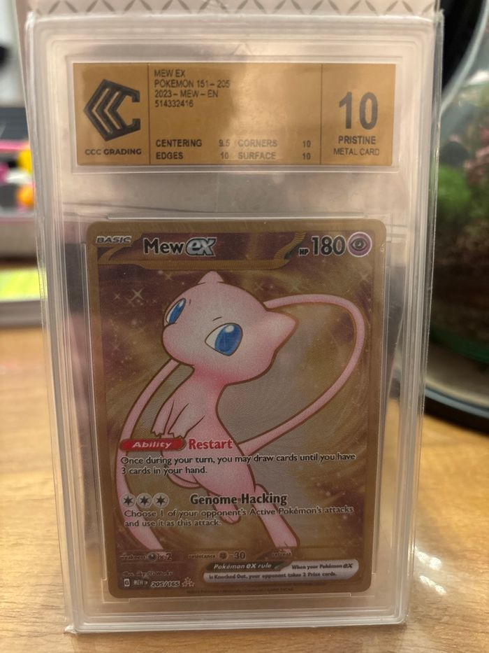 Mew ccc10 Gold Pokémon