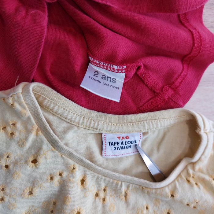 Lot de 3 t-shirt été fille 3 ans - photo numéro 2