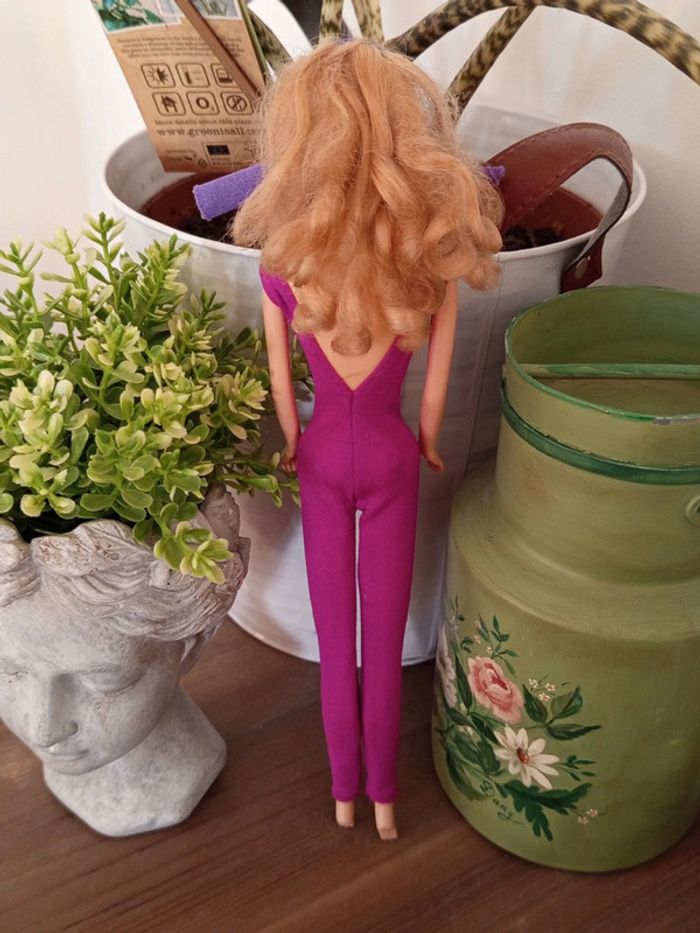 Barbie vintage tenue combi violette Super Dance 1982 - photo numéro 3
