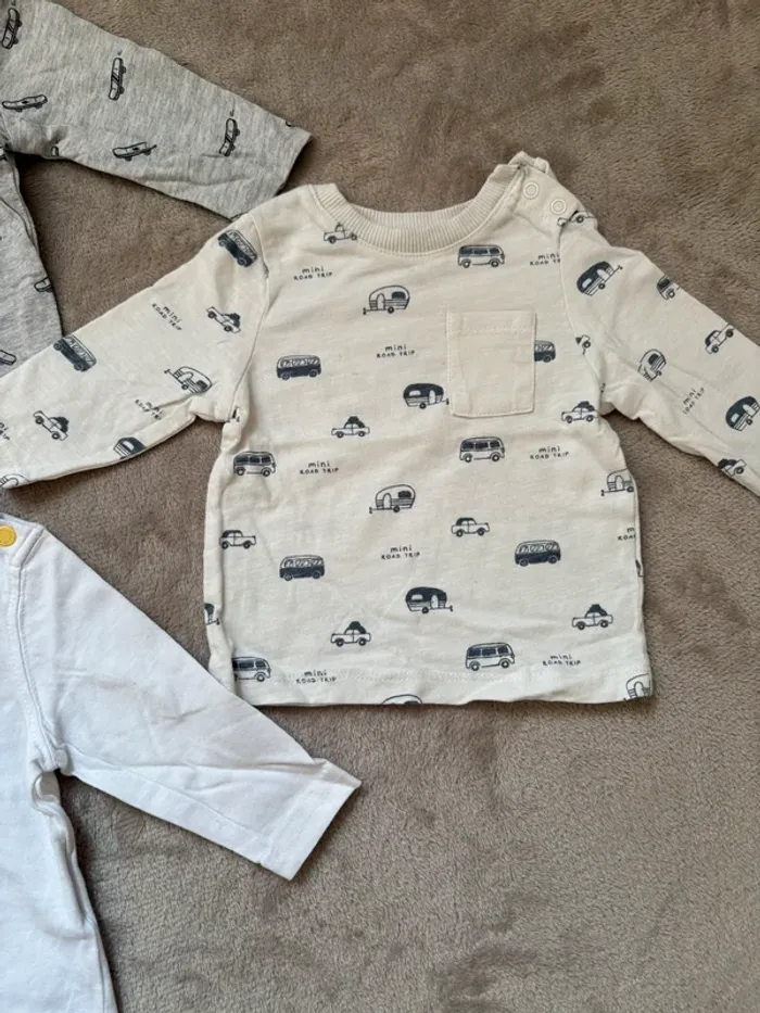 Lot tee shirt manches longues - photo numéro 4