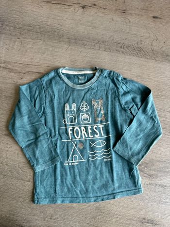 T shirt manches longues 24 mois