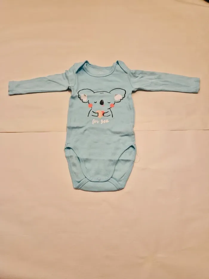 Lot 3 bodies manches longues 9 mois - photo numéro 4