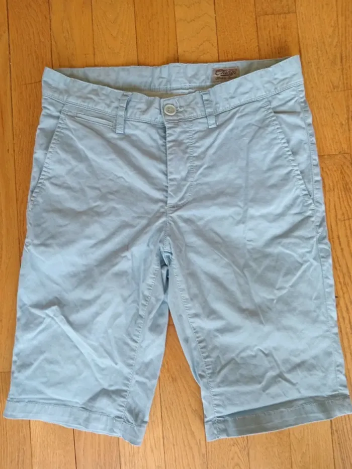 Short chino homme en coton Teddy Smith comme neuf - taille 27 (36-38) - photo numéro 2