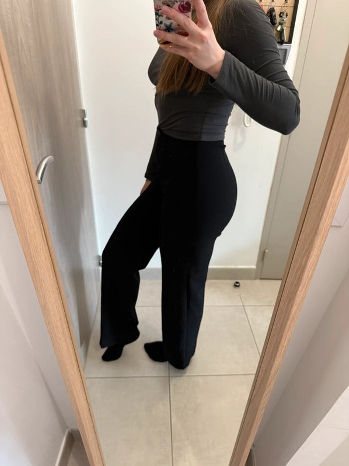 Pantalon droit noir H&M - photo numéro 5