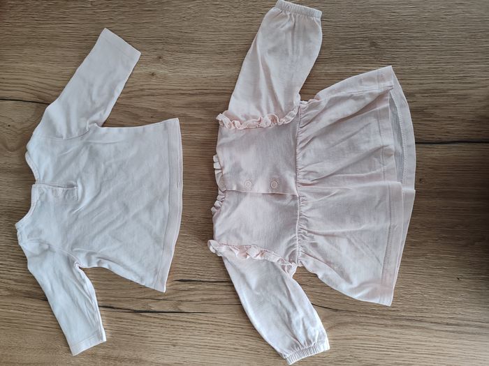 Lot de 2 tee shirts manche longue bébé fille 3 mois - photo numéro 6