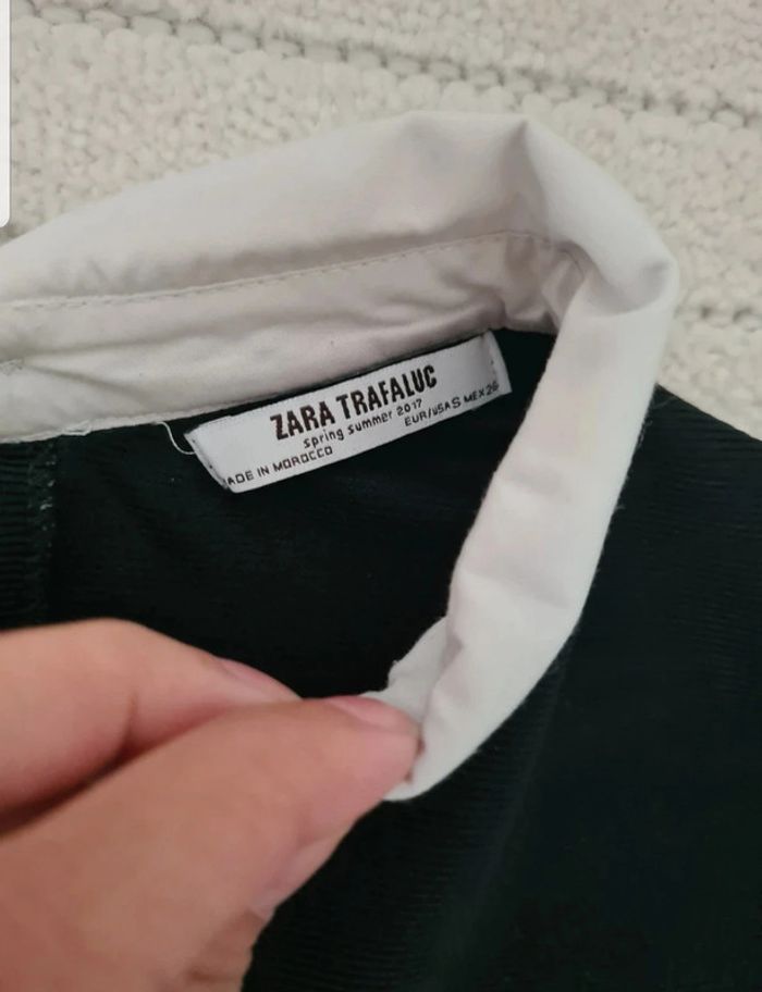Robe noire et blanche zara - photo numéro 4