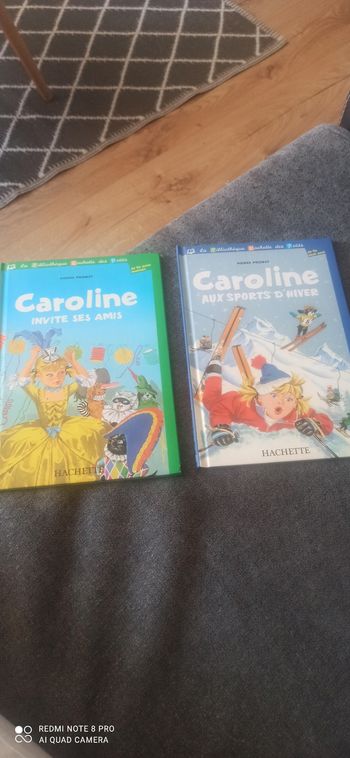 2 livres Caroline