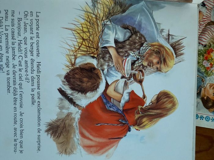 Lot de 4+1 livres bd très anciens vintage Heidi Hemma éditions sapins verts - photo numéro 8