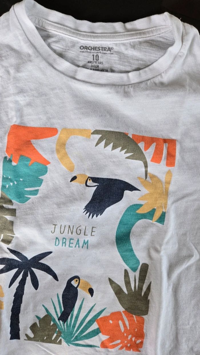 Lot de 4 tee shirts 10 ans orchestra - photo numéro 7